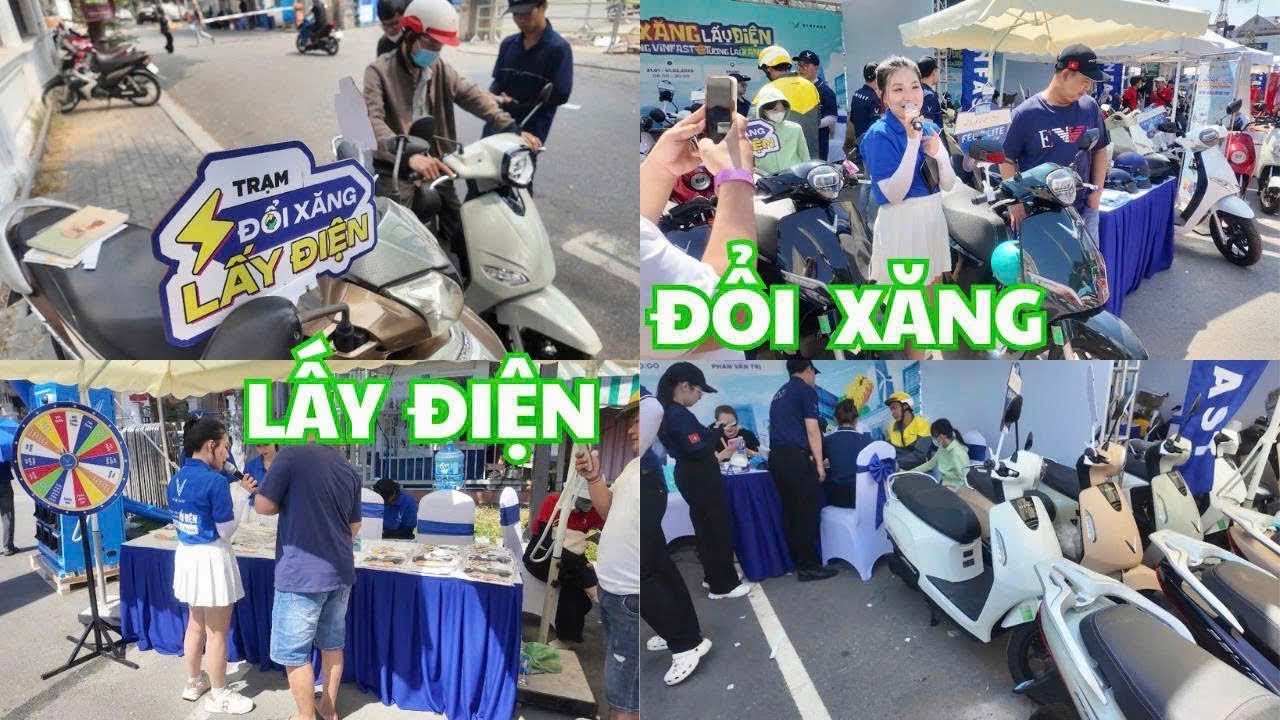 Hỗ trợ Vinfast Thu xe Xăng Đổi xe Điện Emart Gò Vấp