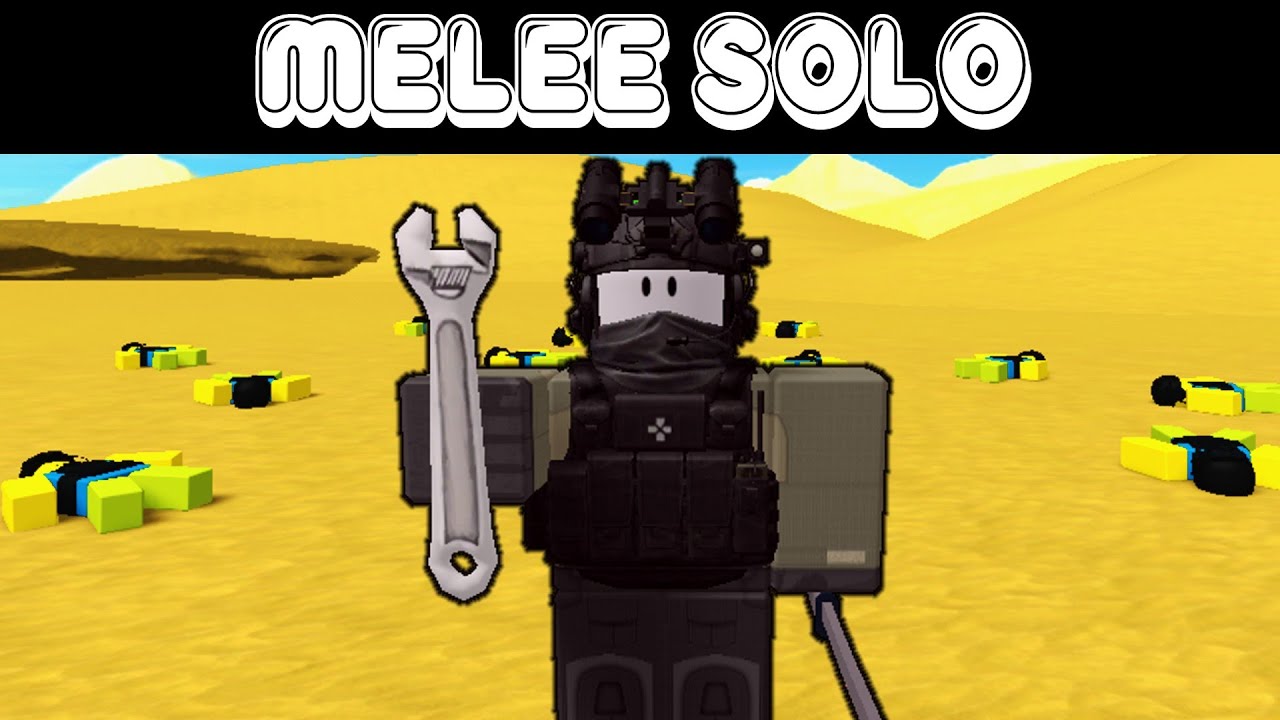 I Beat DVN SOLO With MELEE ONLY | Dummies Vs Noobs