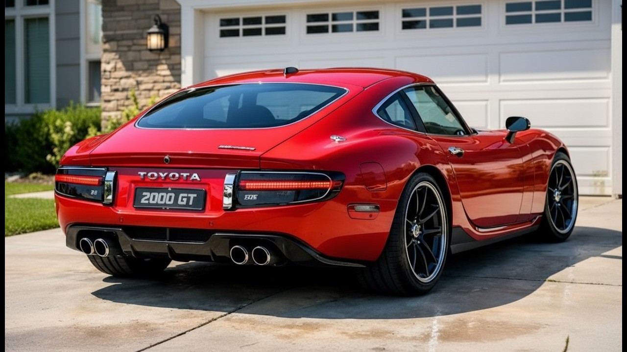 2026 Toyota 2000GT Returns – The Legend Is Back and Better Than Ever! 🚗🔥
