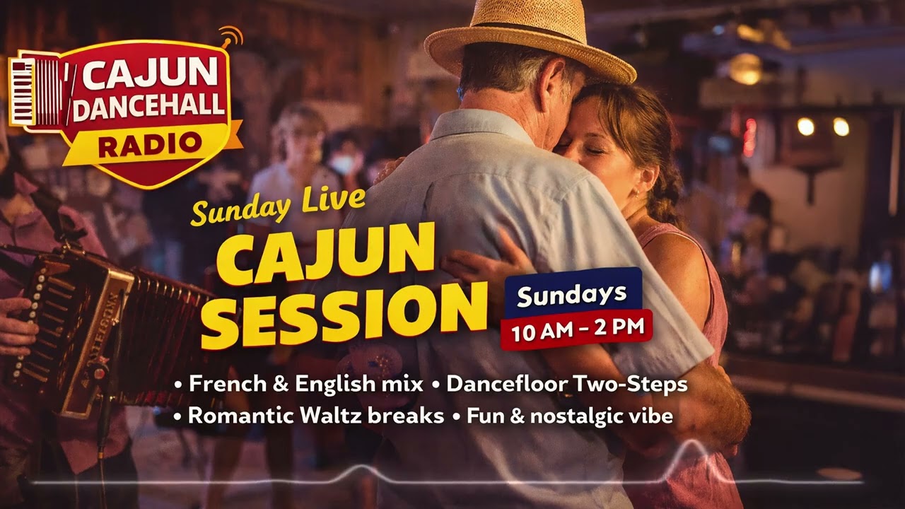 Cajun Dancehall Radio | One Hour of Cajun Waltzes & Two-Steps