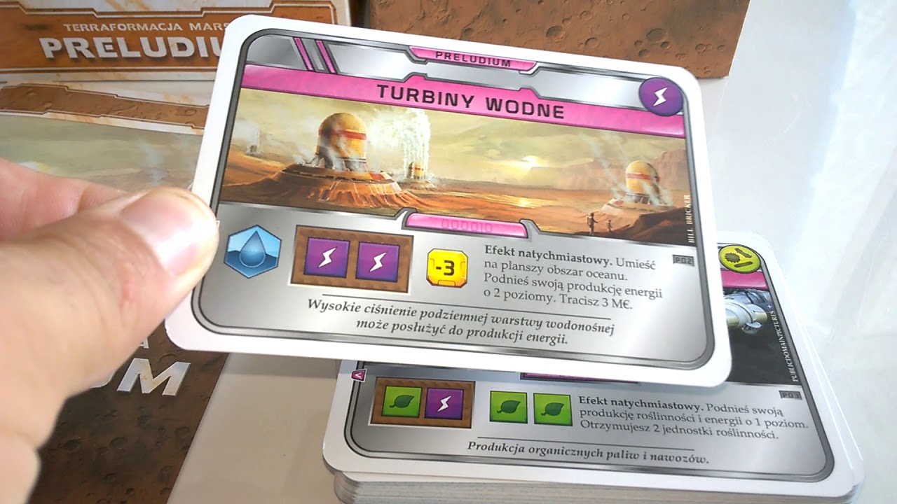 Preludium Terraformacja Marsa - unboxing