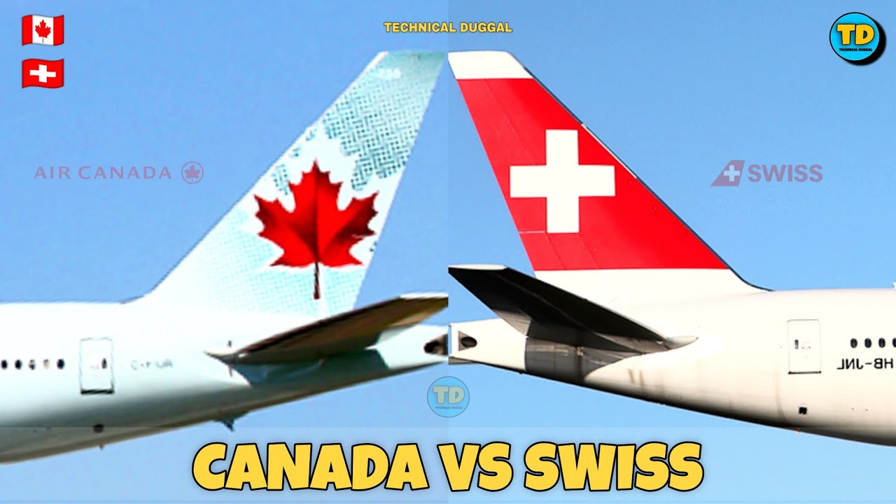 Air Canada Vs Swiss Air Comparison 2023! 🇨🇦 Vs 🇨🇭
