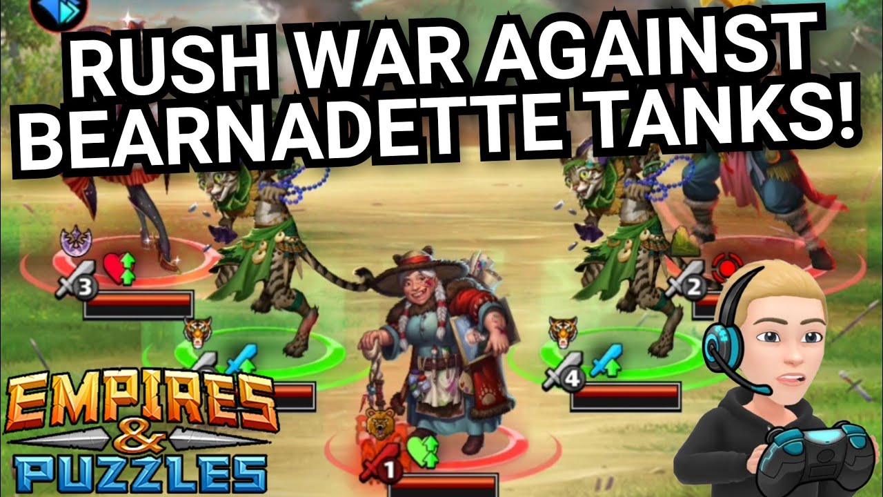 Top 25 Alliance Wars - Rush Attack - Praetorian Guardians vs BblCWar Anra - Empires & Puzzles