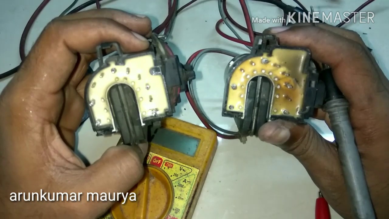 How to check and change the eht(fly back transformer) winding and eht cap with English subtitle