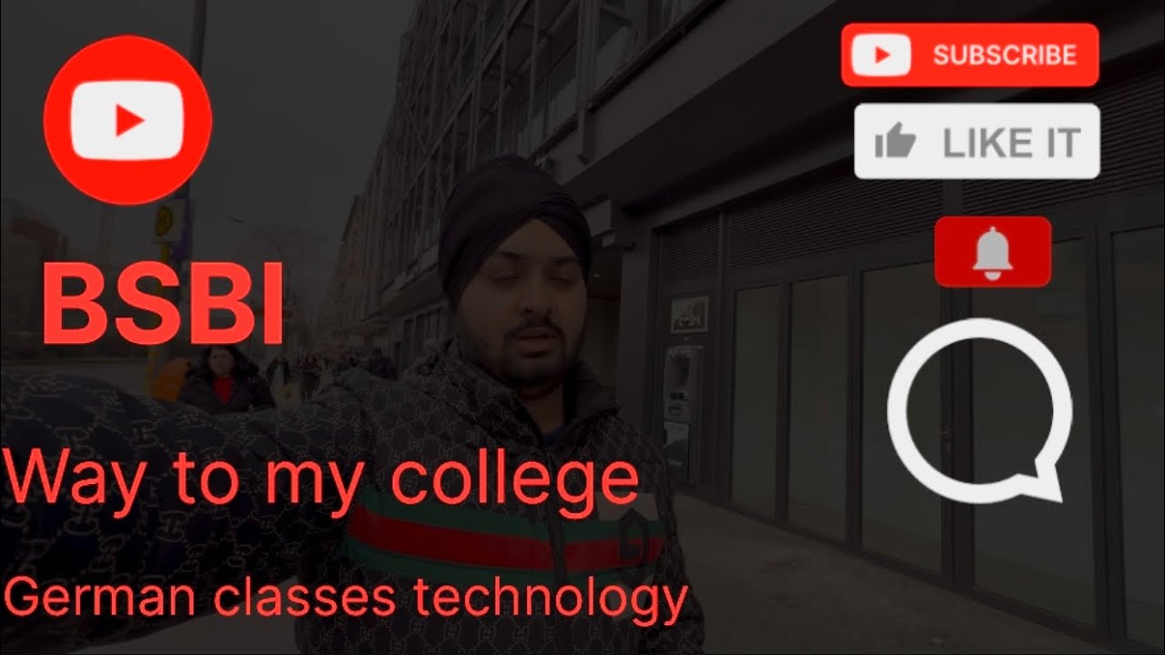 BSBI (Berlin School of Business and innovation)/ Full blog of campus/classroom/ Store near collage
