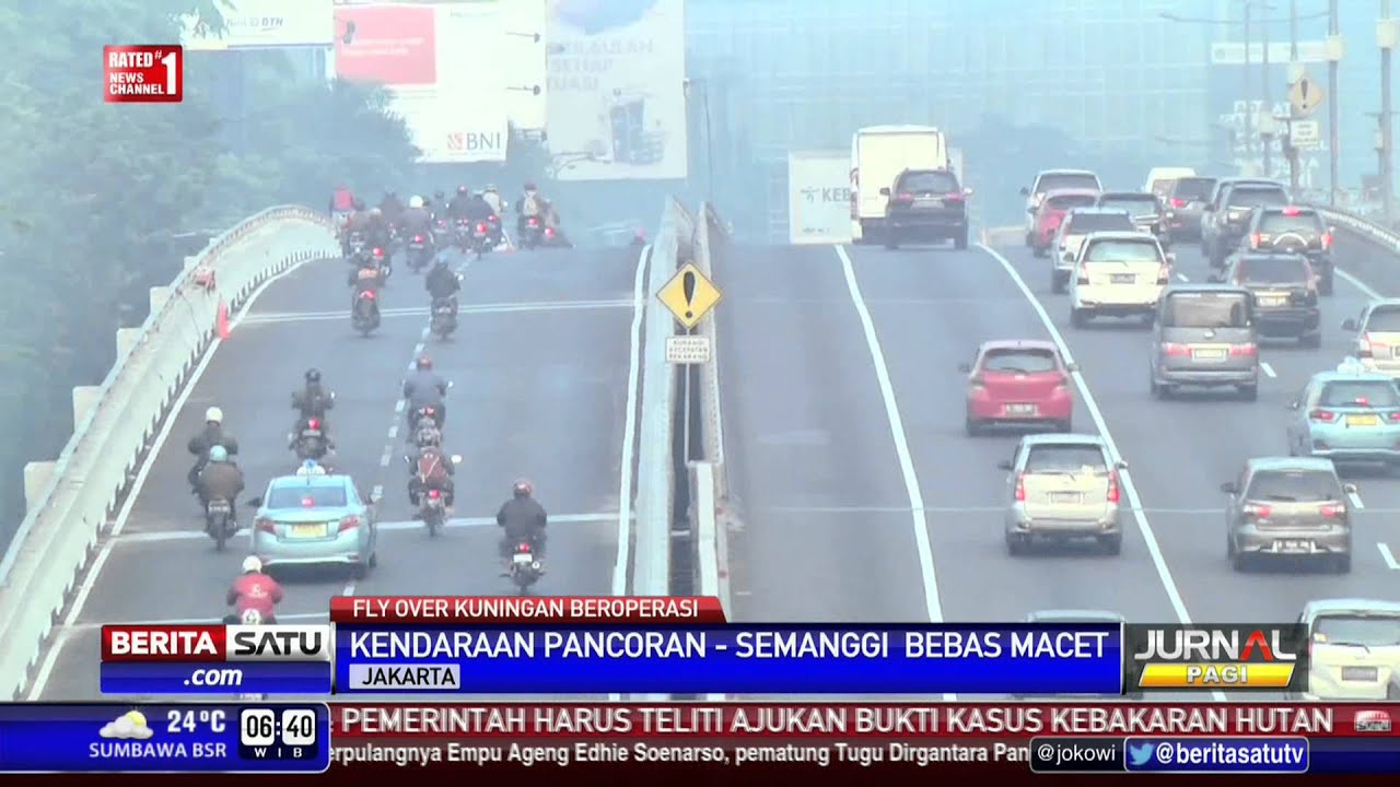 Flyover Kuningan Beroperasi, Simpang Kuningan Lancar