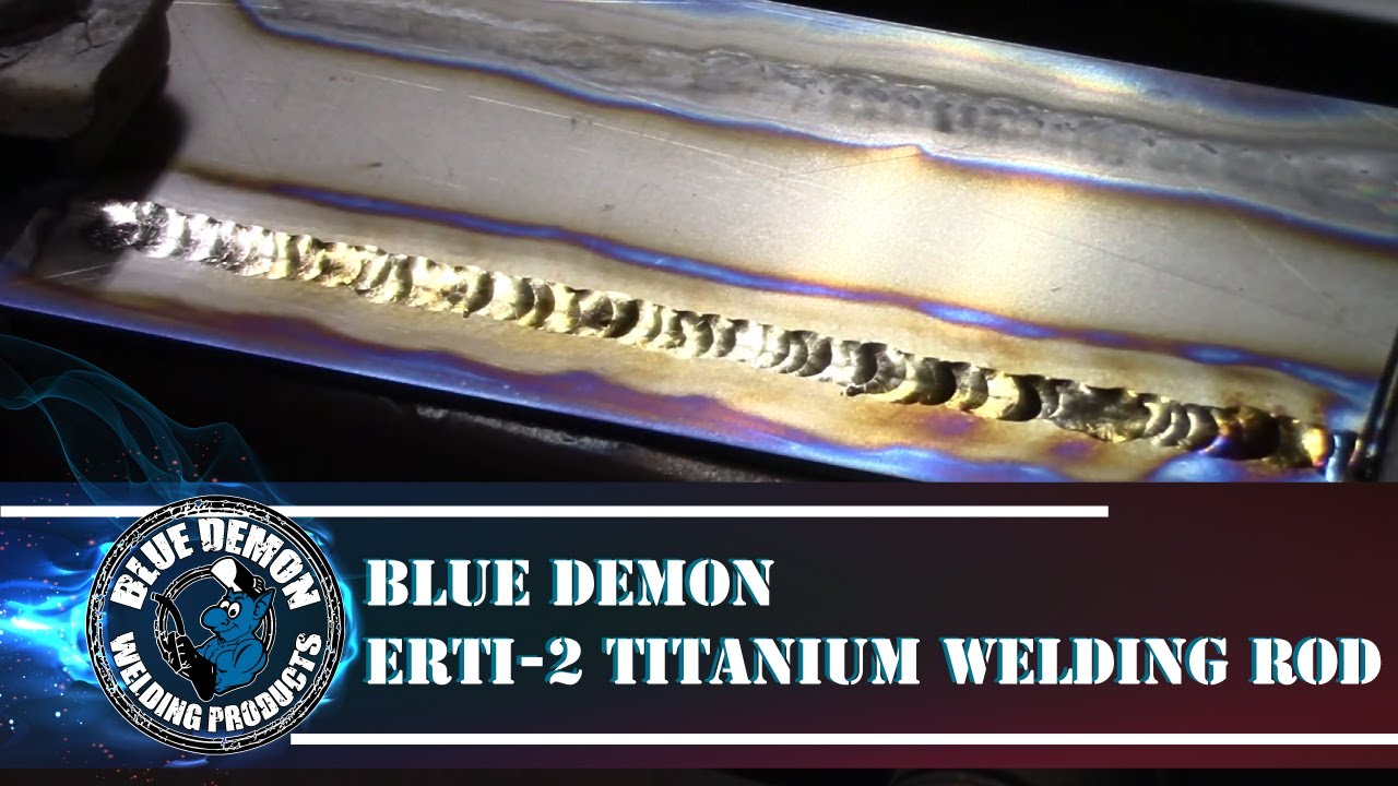 Blue Demon ERTi-2 titanium welding rod
