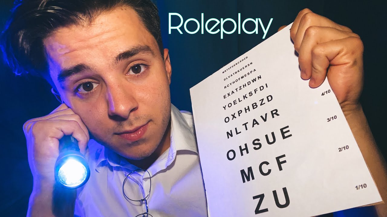 {ASMR FRANÇAIS}~ROLEPLAY OPHTALMOLOGUE 👓