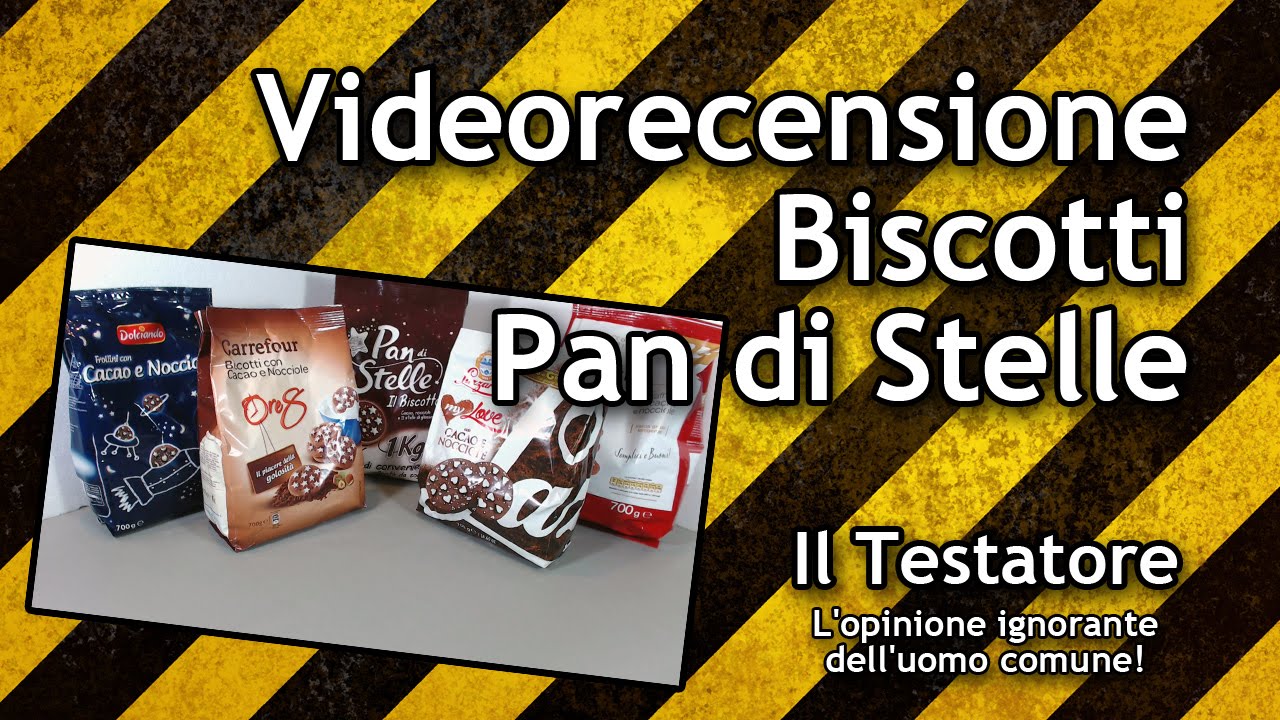 Video recensione Biscotti tipo Pan di Stelle