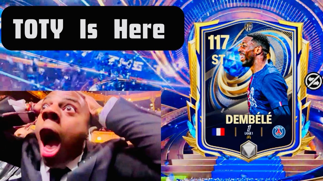 OMG… I PACKED 117 OUSMANE DEMBELE 🔥|  FC MOBILE TOTY PACK OPENING 
