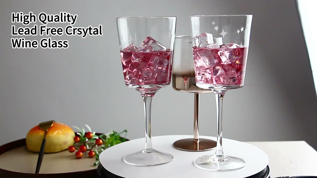 [202308]Vintage Embossed Wine Glasses Goblets