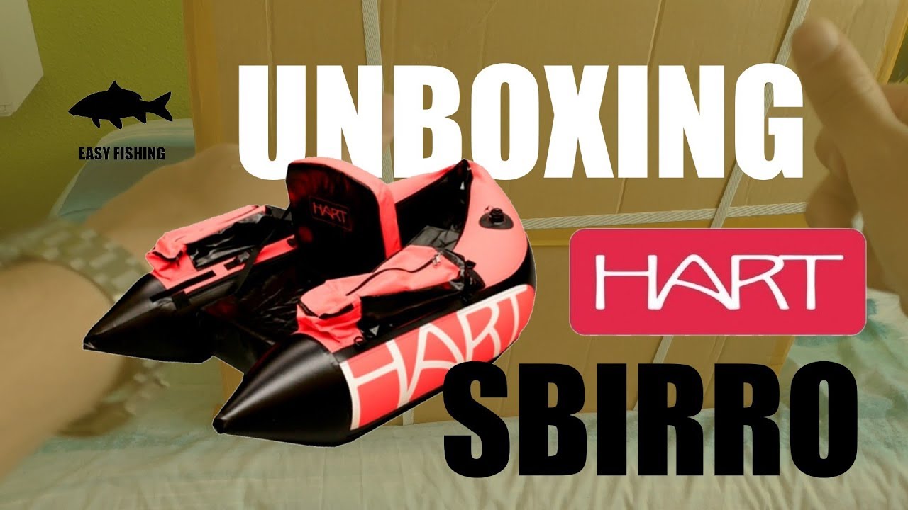 UNBOXING del PATO SBIRRO de HART (float tube) - Easy Fishing