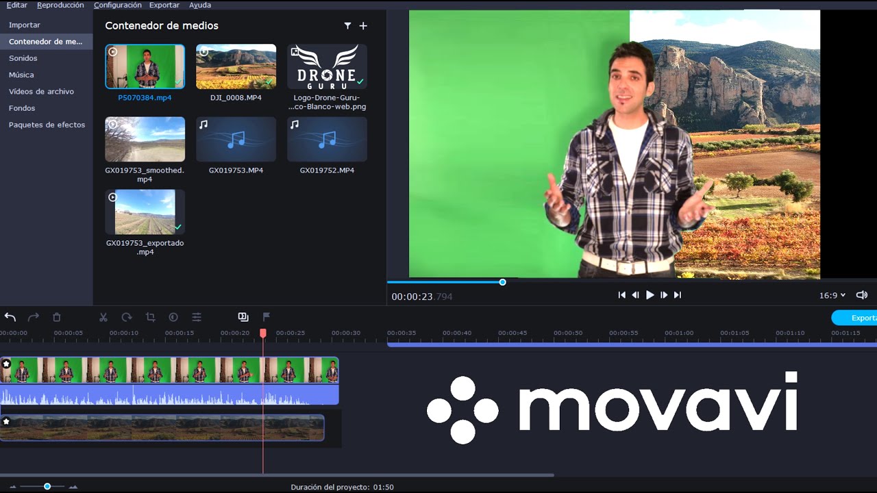 Cómo hacer un Chroma con MOVAVI EDITOR PLUS 2021