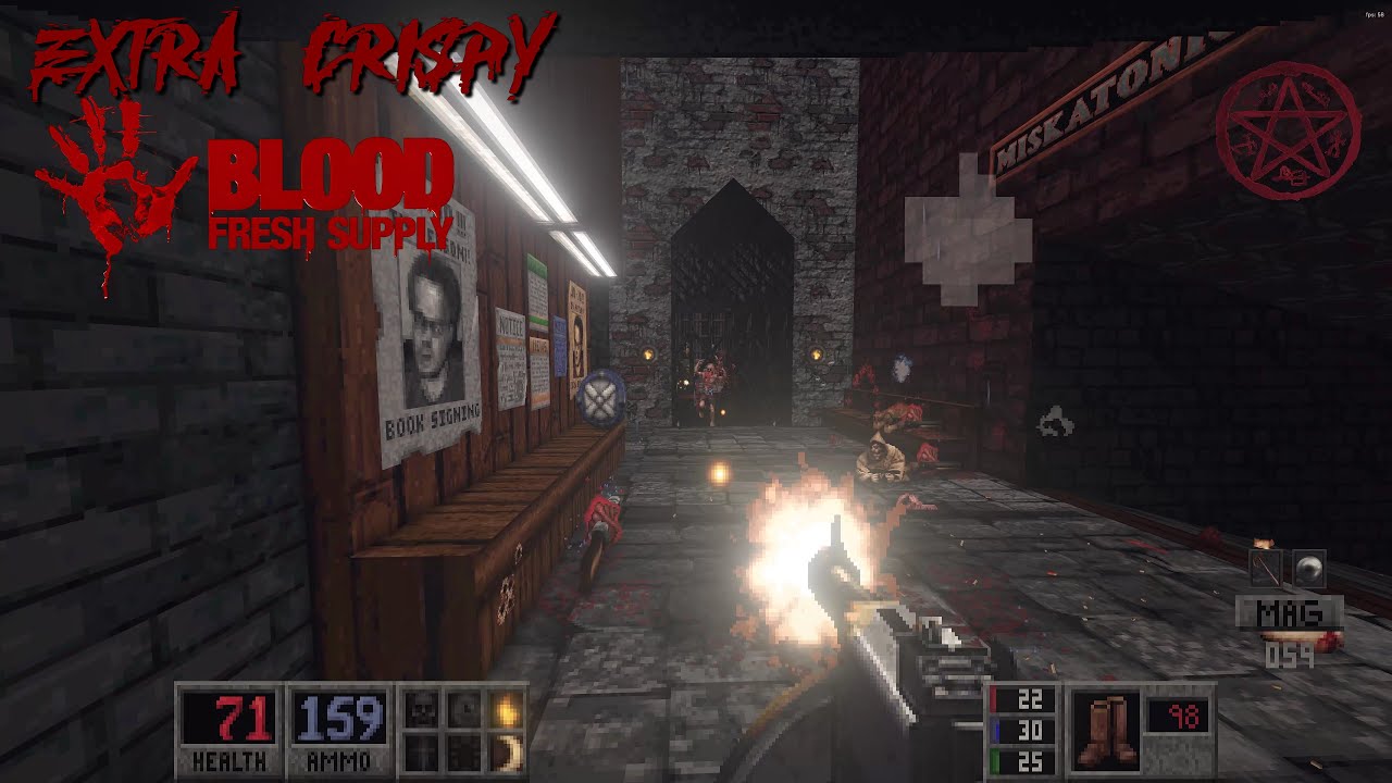 Blood Fresh Supply - Extra Crispy Mod: E1M2 | 4K/60