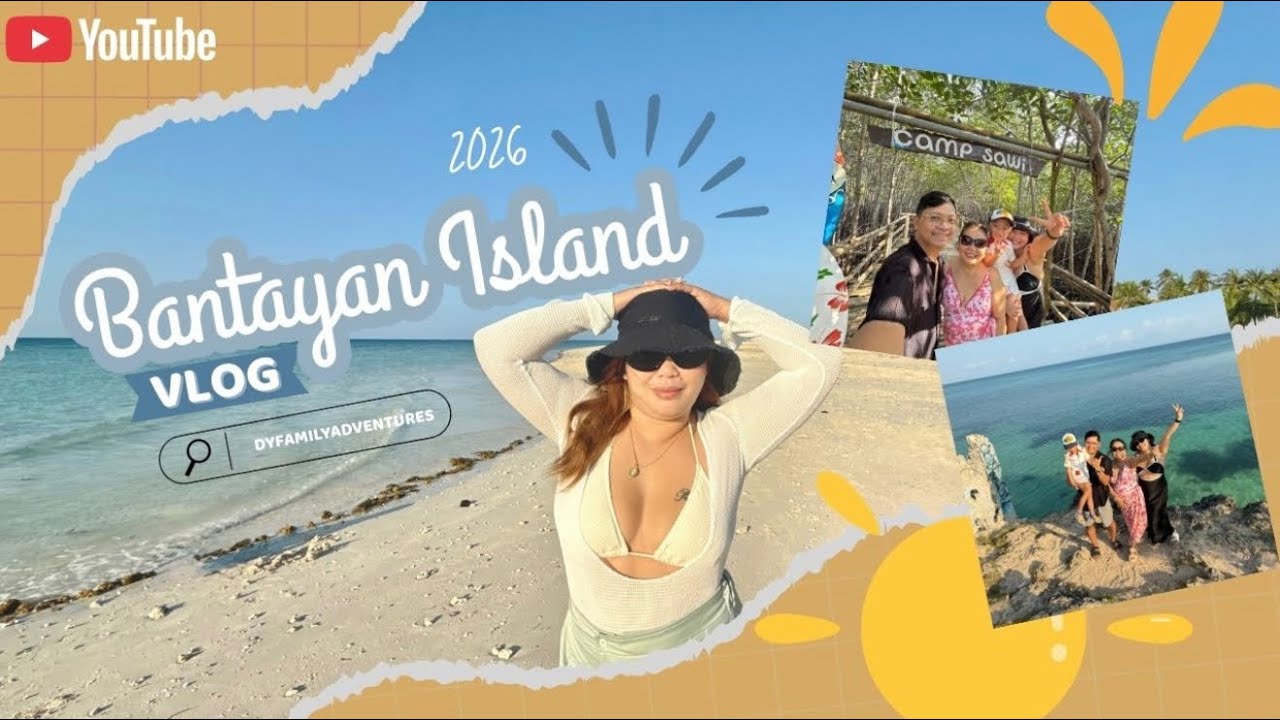 BANTAYAN ISLAND | Travel Vlog 2026 | What to Do, Eat & See 🌴☀️