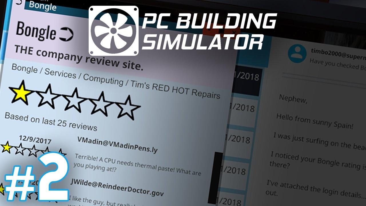 PC Building Simulator - Episode 2 - We Got Bongle!