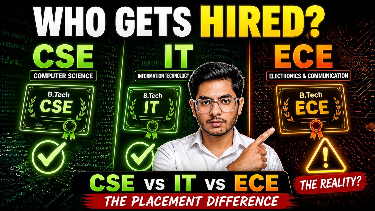 CSE vs IT vs ECE: The Placement Truth No One Tells You