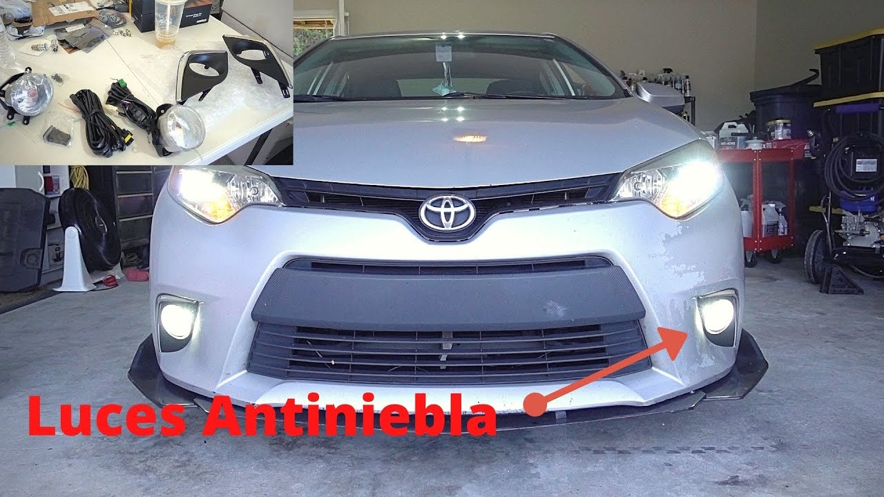 Como Instalar Faros de Niebla en un Toyota Corolla 2015