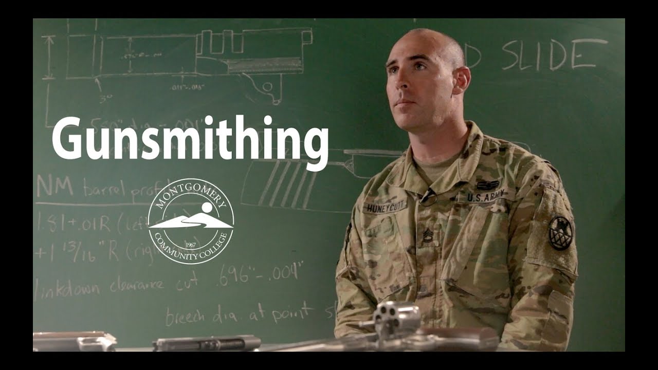 Gunsmithing at Montgomery Community College