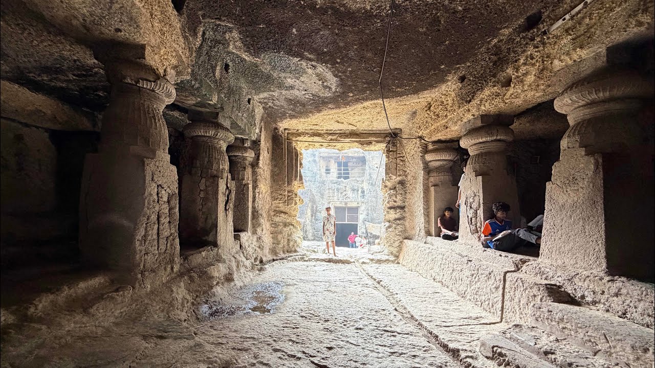 जोगेश्वरी लेणी । Jogeshwari caves | HD video | #viral #trending #caves #history 