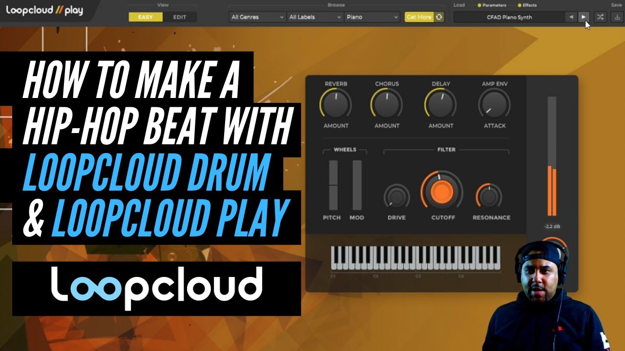 How To Make A Hip-Hop Beat In Maschine Using Loopcloud Drum & Loopcloud Play Plugin From Loopcloud 5