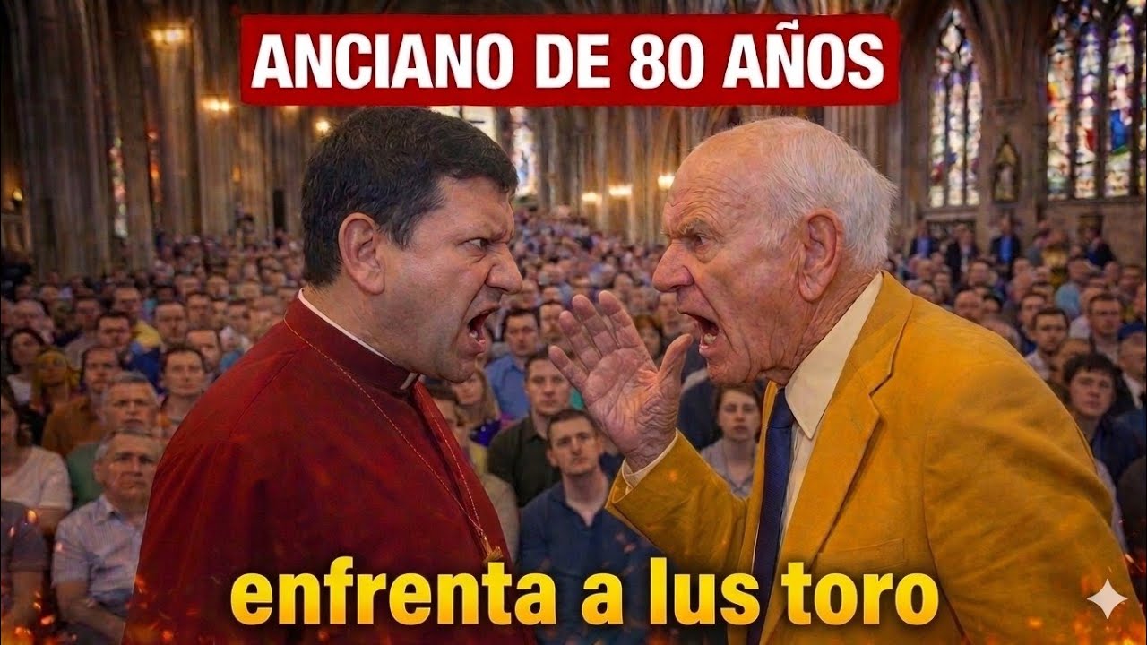 😱 ANCIANO DE 80 A&Ntilde;OS ENFRENTA A LUIS TORO EN PLENO DEBATE