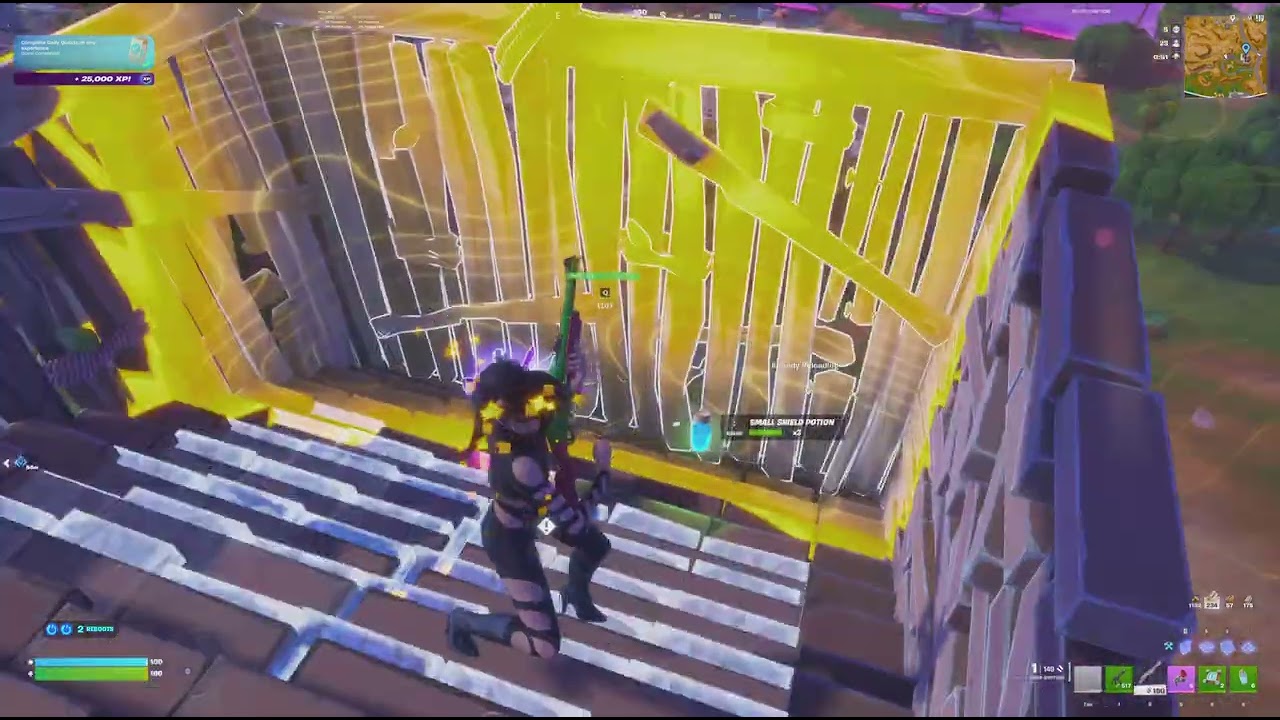 Im back on fort