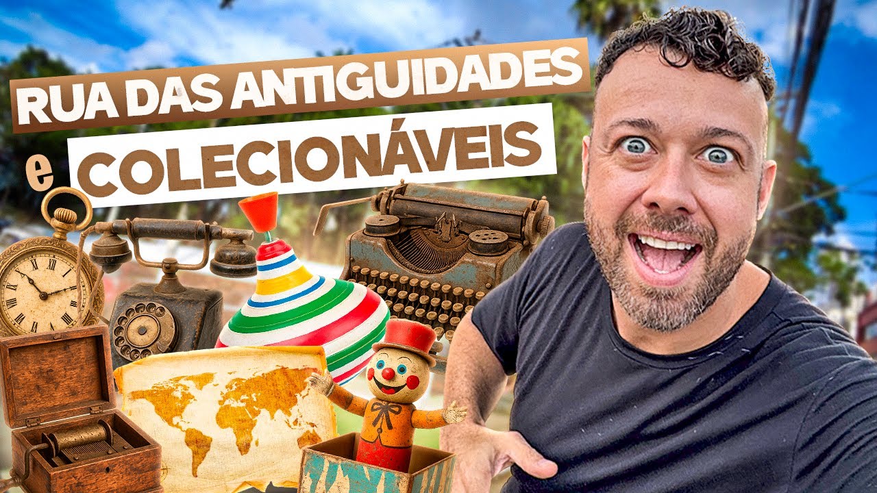 FEIRA DO BIXIGA: A famosa feira de ANTIGUIDADES de SÃO PAULO