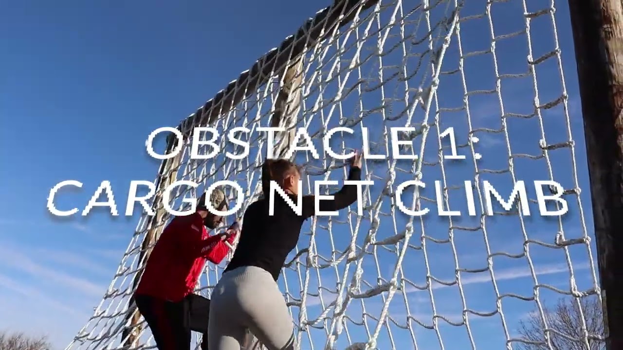 Obstacle 1: Cargo Net Climb