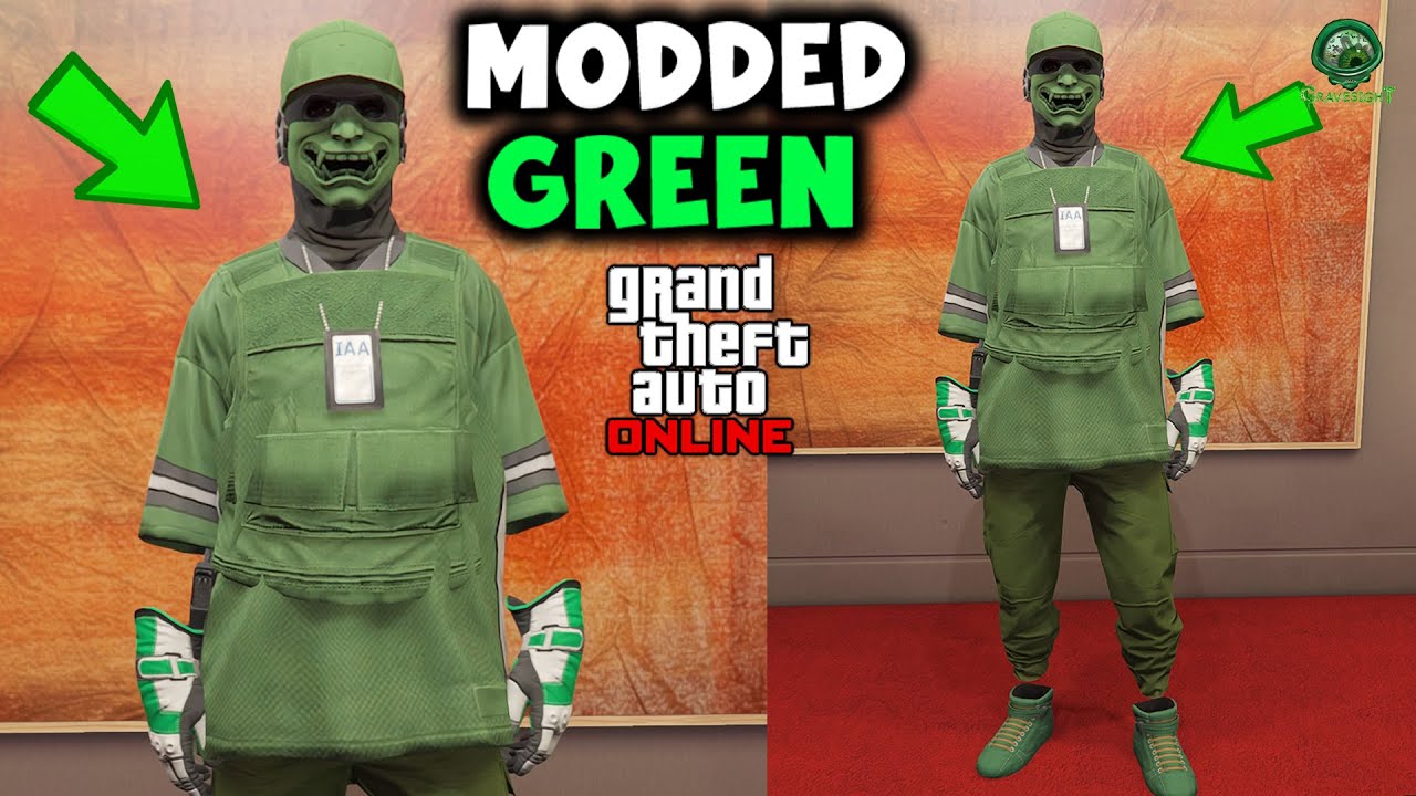 Modded Green Outfit Tutorial – GTA Online
