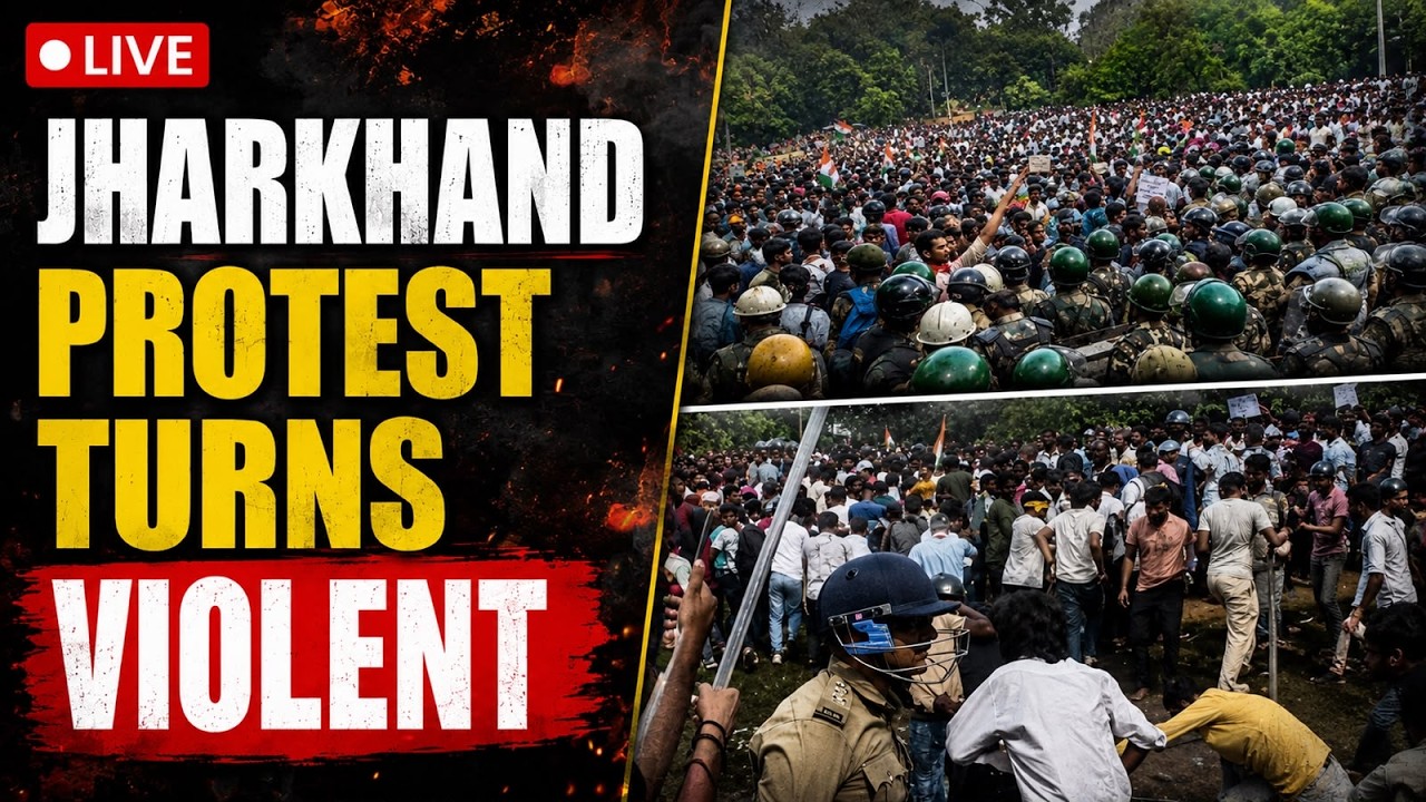 BREAKING NEWS LIVE | Jharkhand Protest Live Updates | Jharkhand Protest | Ranchi Protest | JSSC-JPSC