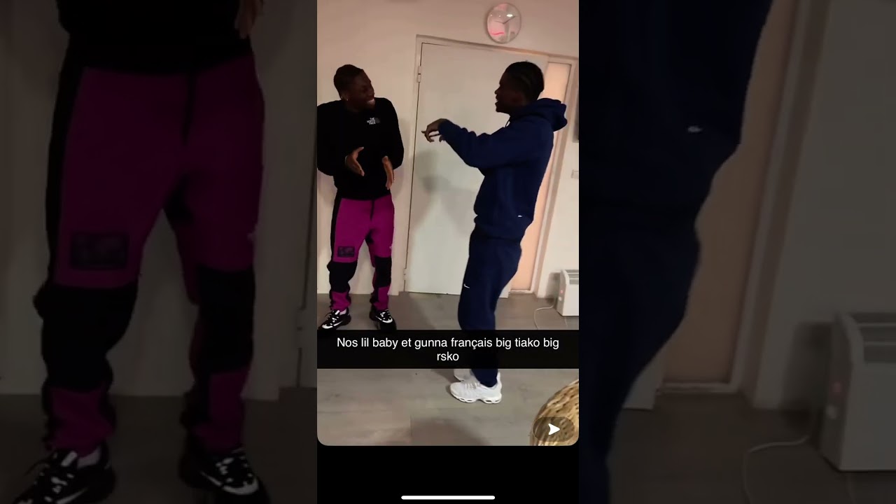 Tiakola et Rsko ‘Gasolina’ dans les coulisses