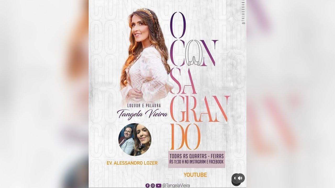 O Consagrando #28 #tangelavieira pregação Tangela Vieira e Ev. Alessandro Lozer.