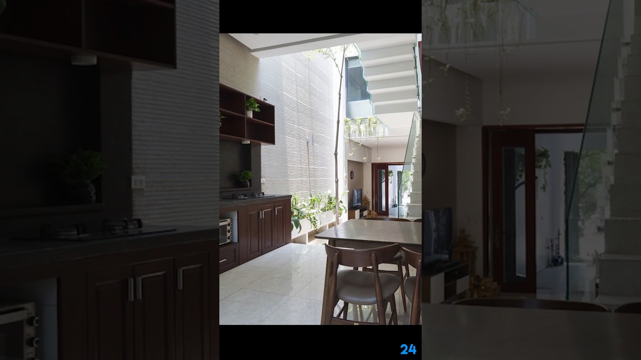 13 ft x 66 ft  Modern Tube House Design in Vietnam | NDT TLC Home | Simple & Green Living"