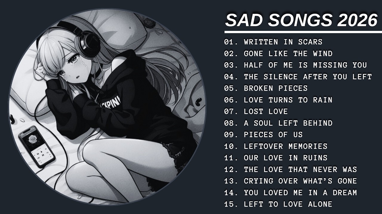 Deep Emotional Sad Songs 💔 Sad Songs for Deep Lonely Overthinking Nights and Broken Hearts