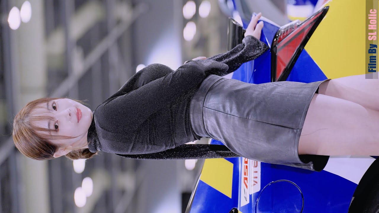 모델 신세롬 Shin Saerom직캠 #브라비오 부스 2024 오토살롱위크 AUTO SALON WEEK 2024 두번째