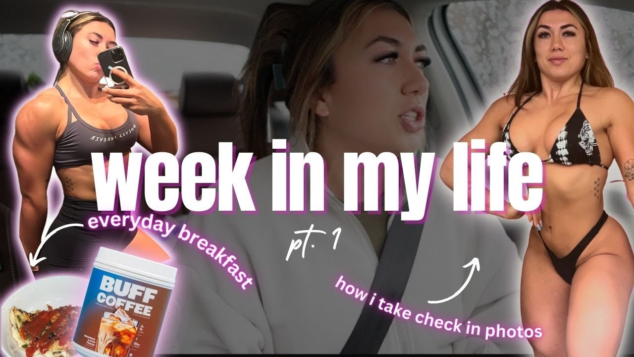 off szn week in my life pt. 1 | how I take check in photos, what I eat & gym makeup routine