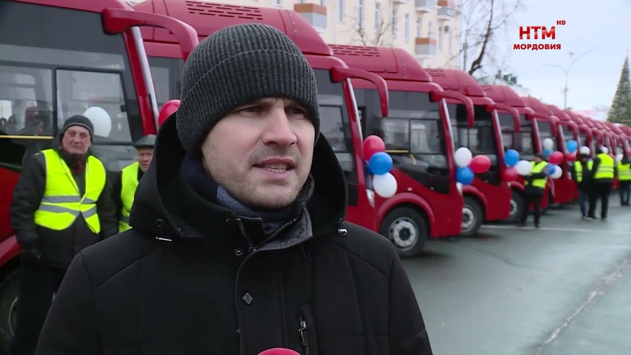 В Саранск поступили новые автобусы.