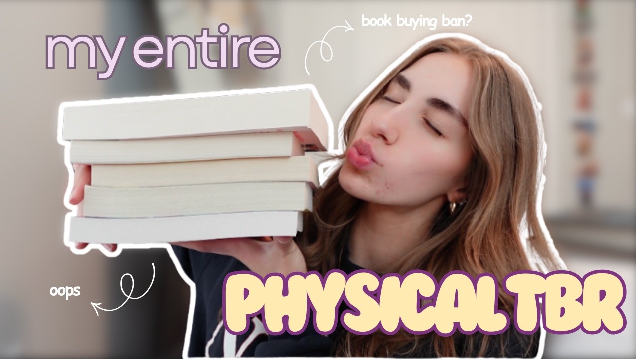 every SINGLE book on my PHYSICAL TBR (...i have a problem)