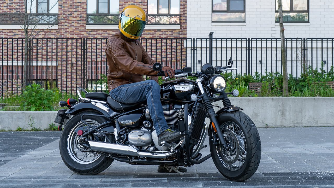 Triumph Speedmaster 1200 - Самый непопулярный круизер. Bonneville Bobber для двоих.