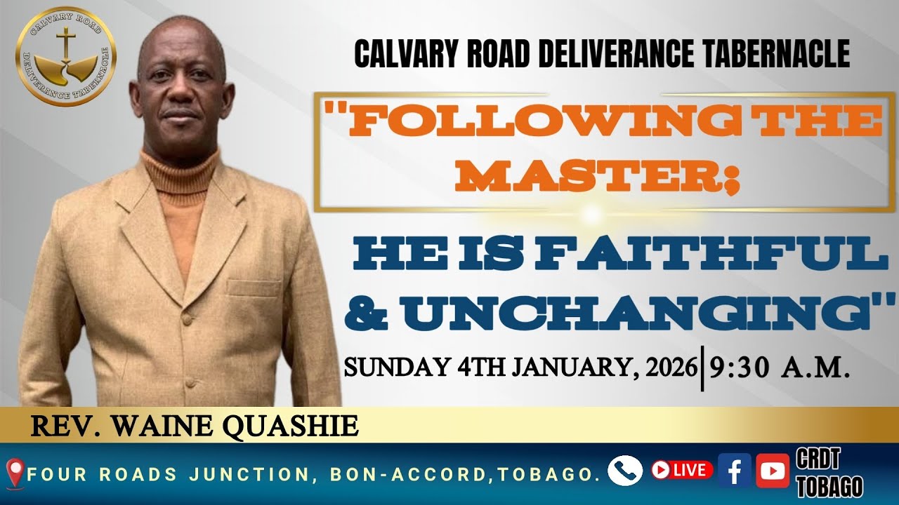 SUNDAY WORSHIP SERVICE WITH REV. WAINE QUASHIE