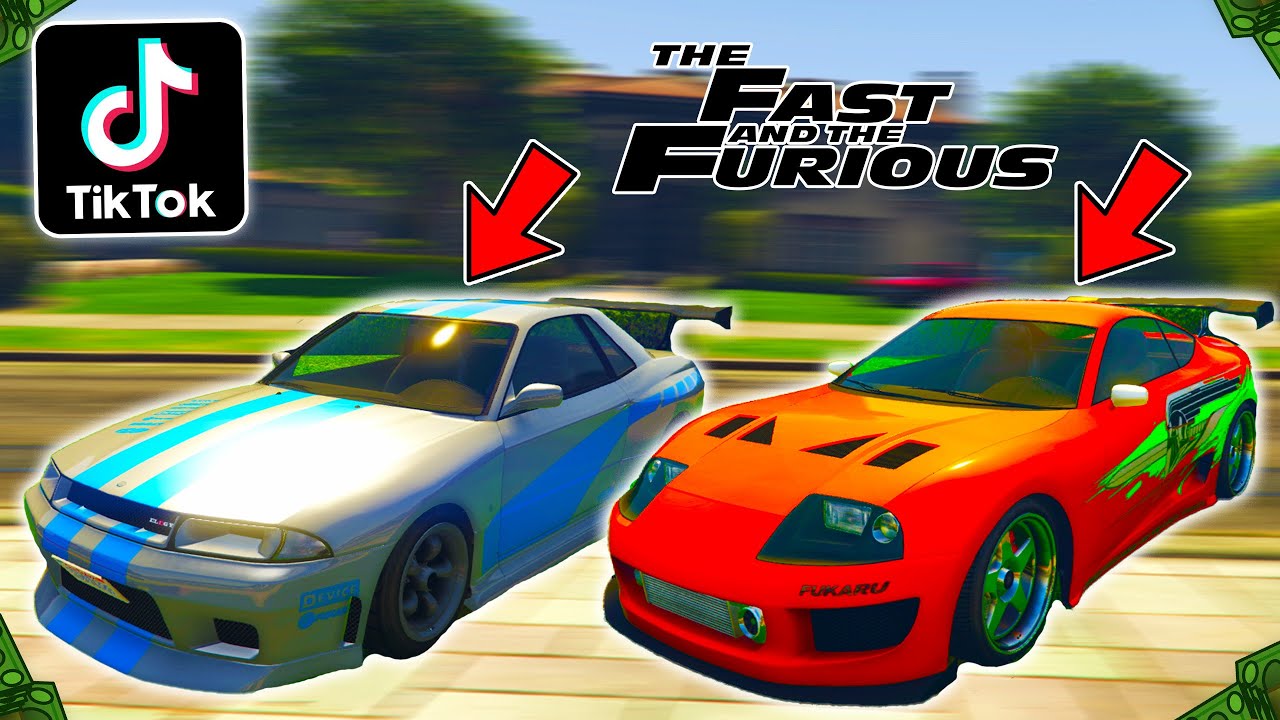 Making & Rating GTA 5 Online TikTok Car Customization Videos! (Fast & Furious Edition)