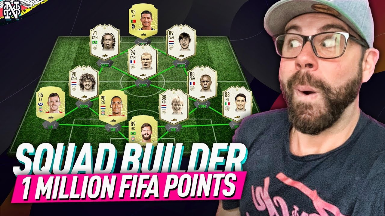MY 1 MILLION FIFA POINTS SQUAD - WILL IT BE ENOUGH? - FIFA 20 Ultimate Team