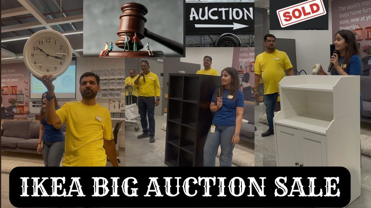 IKEA MEGA AUCTION SALE/ Ikea auction sale/ Ikea auction/#ikea /Ikea circular hub /by walkinthrough