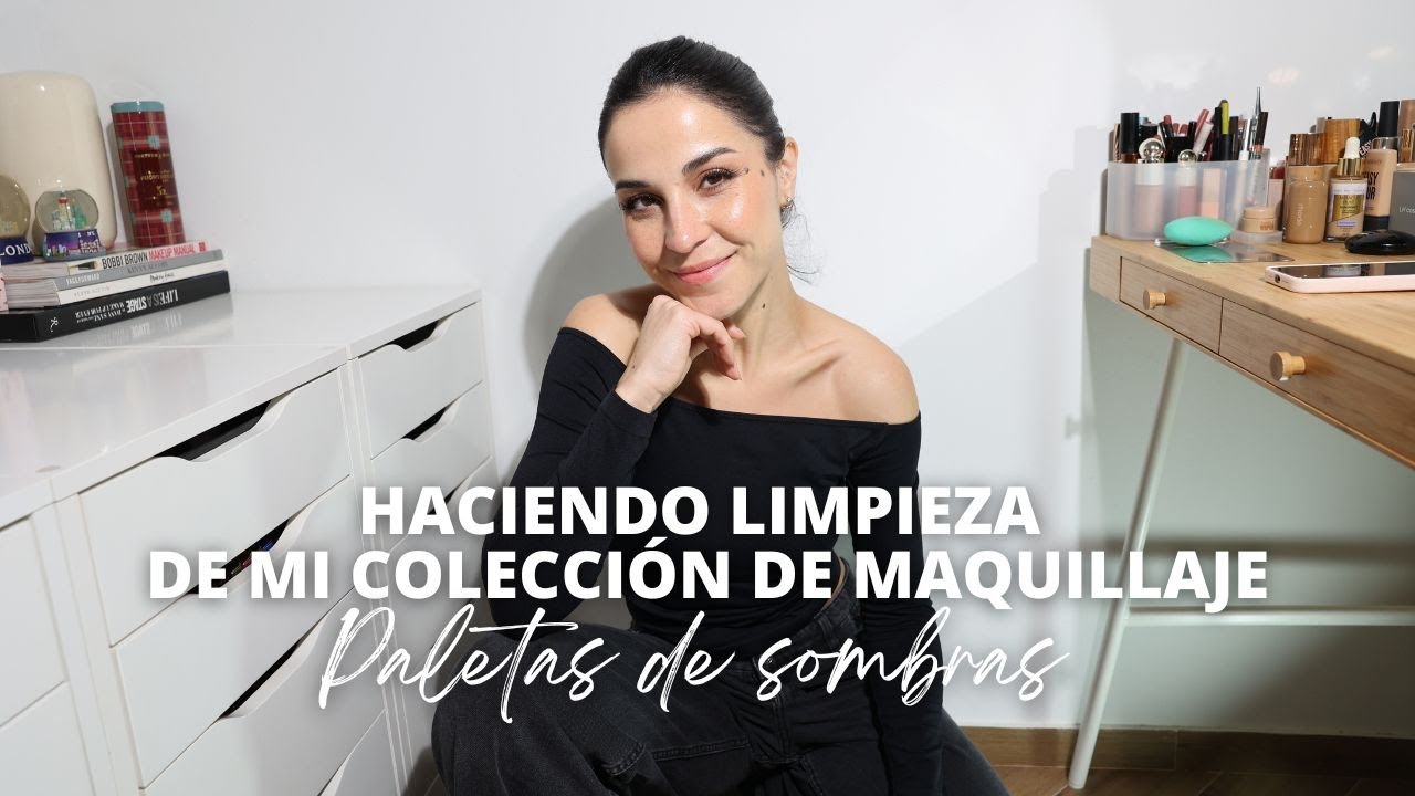 Haciendo limpieza de mi colección de maquillaje | Paletas de sombras