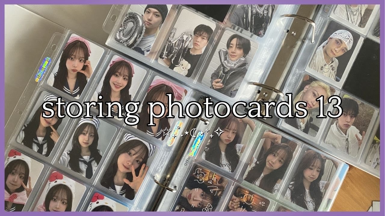 Хранение фотокарточек 13 | Издание Chuu & Stray Kids