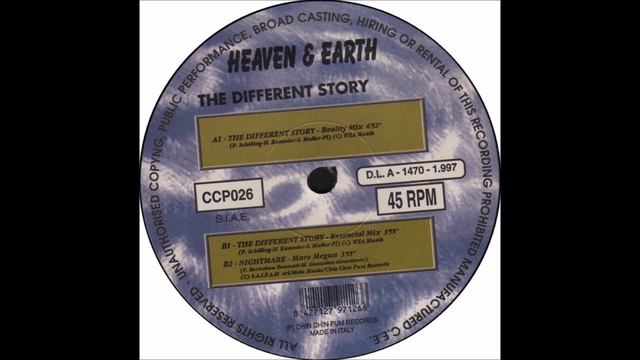 Heaven & Earth - The Different Story (Reality Mix) (1997)
