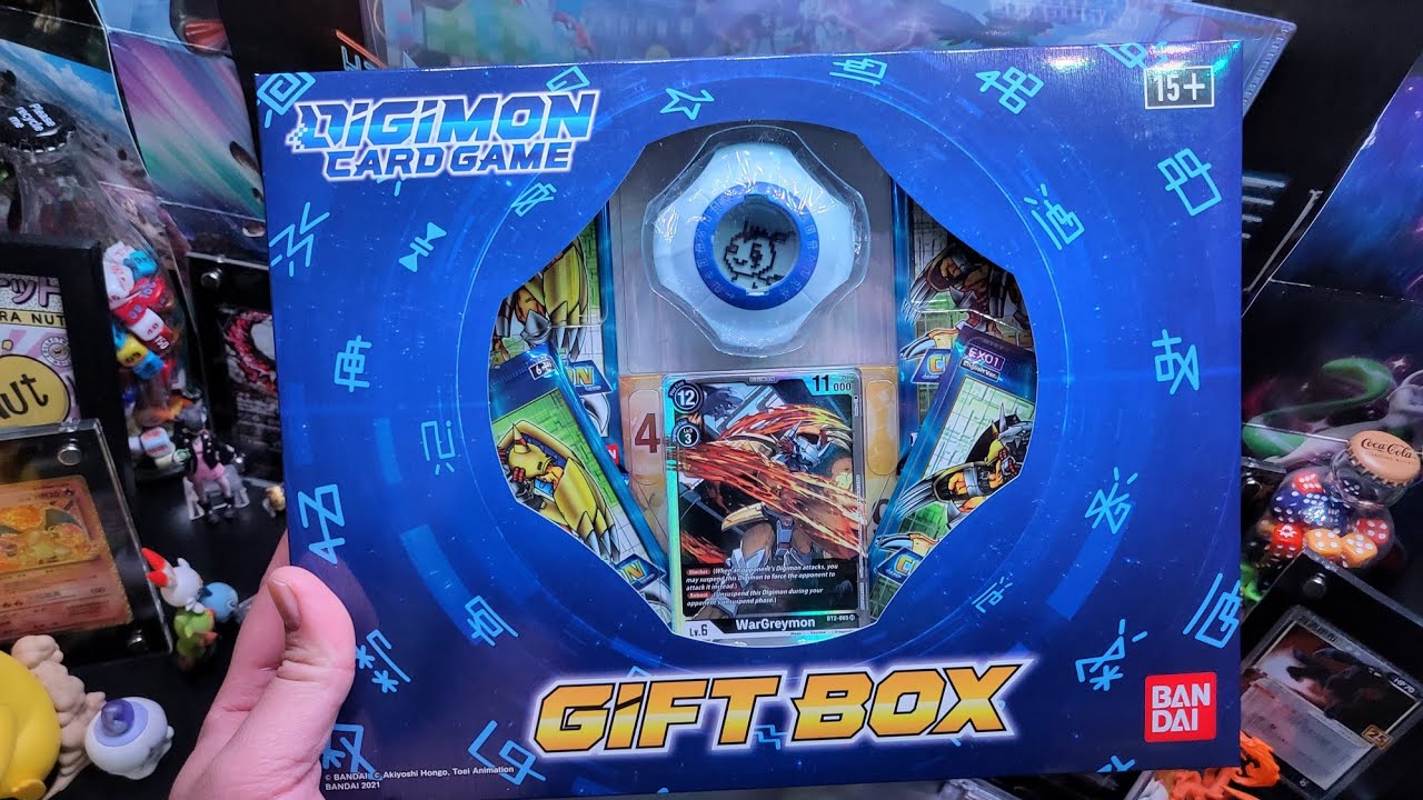 Digimon Card Game Gift Box 2021 Opening - featuring 4 EX-01 Classic Collection Packs