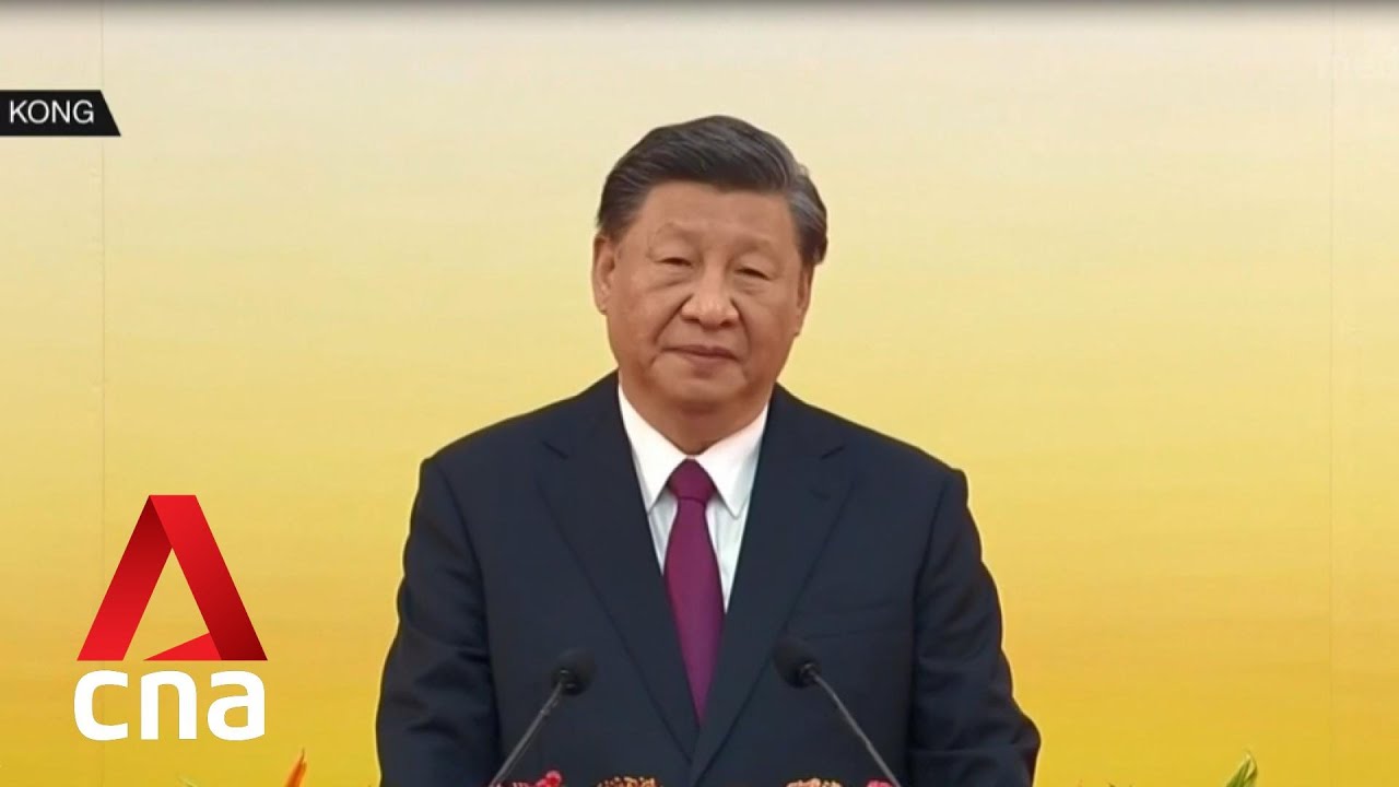 Chinese President Xi Jinping's speech in Hong Kong on 25th handover anniversary