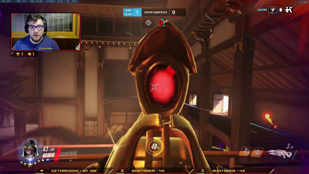 Enemy Widowmaker Won't Give Up